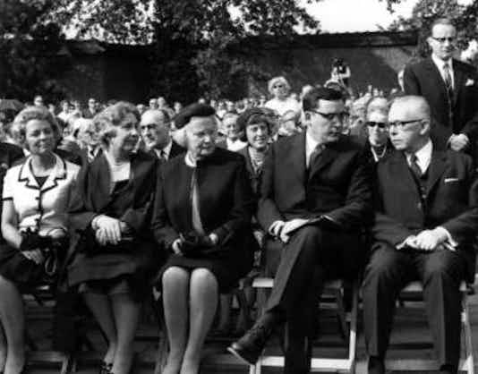 Gedenkfeier, Gedenkstätte Plötzensee, Berlin, 19.07.1969